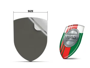 Volvo Logo Into Sticker Pro Max Resilient Elegant Layout